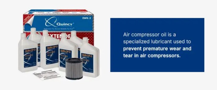 Quincy air compressor pump