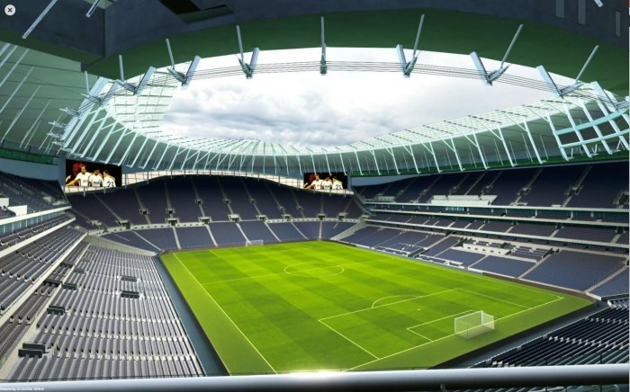Tottenham hotspur seating plan