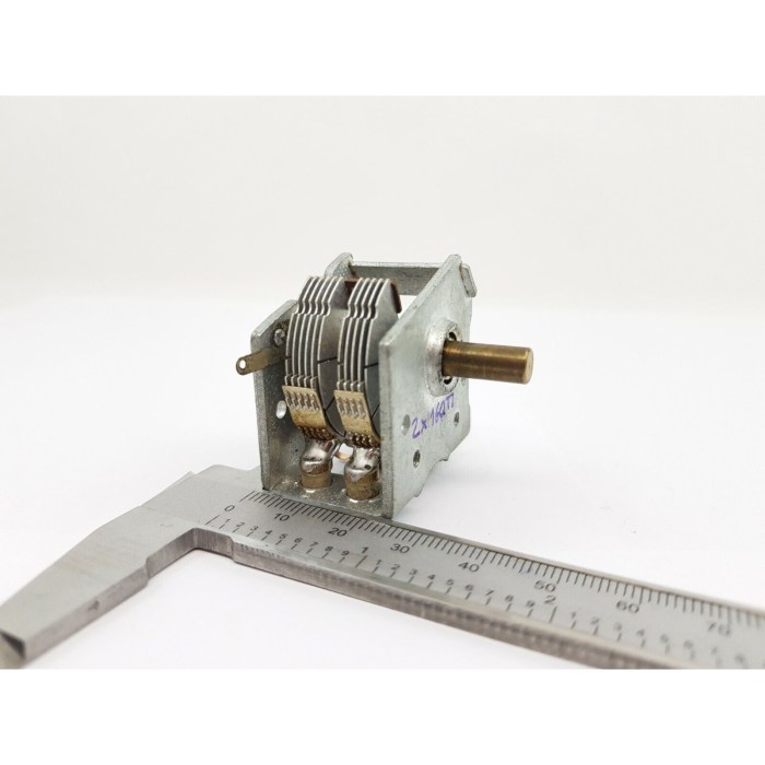 Capacitor variable air pf set capacitors paraset 365 pf air variable capacitor