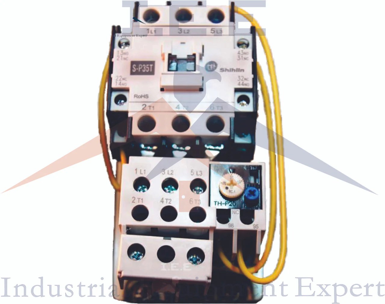 Air compressor magnetic starter