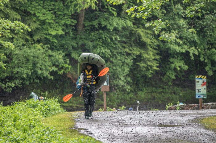 Two rivers adventure race