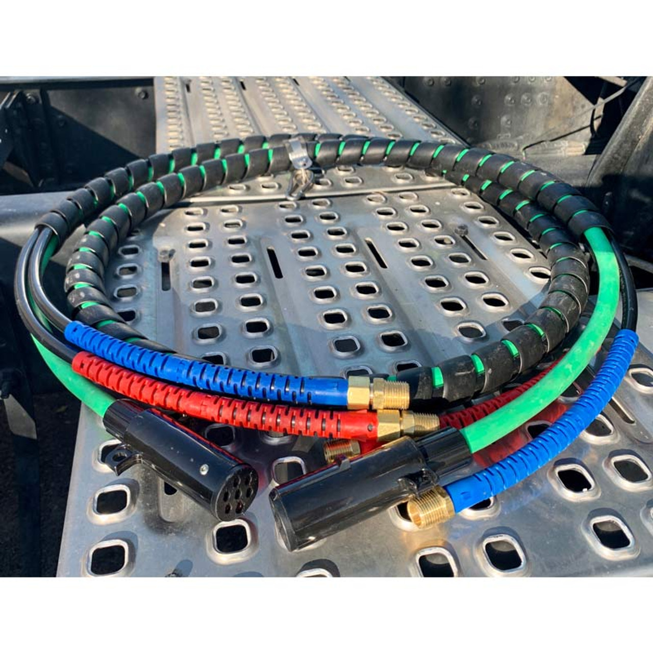 Semi truck air fitting kit