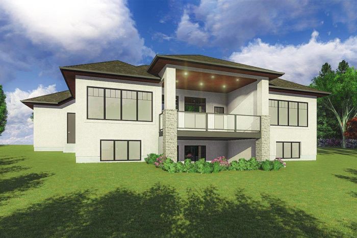 Ranch house floor plans with basement