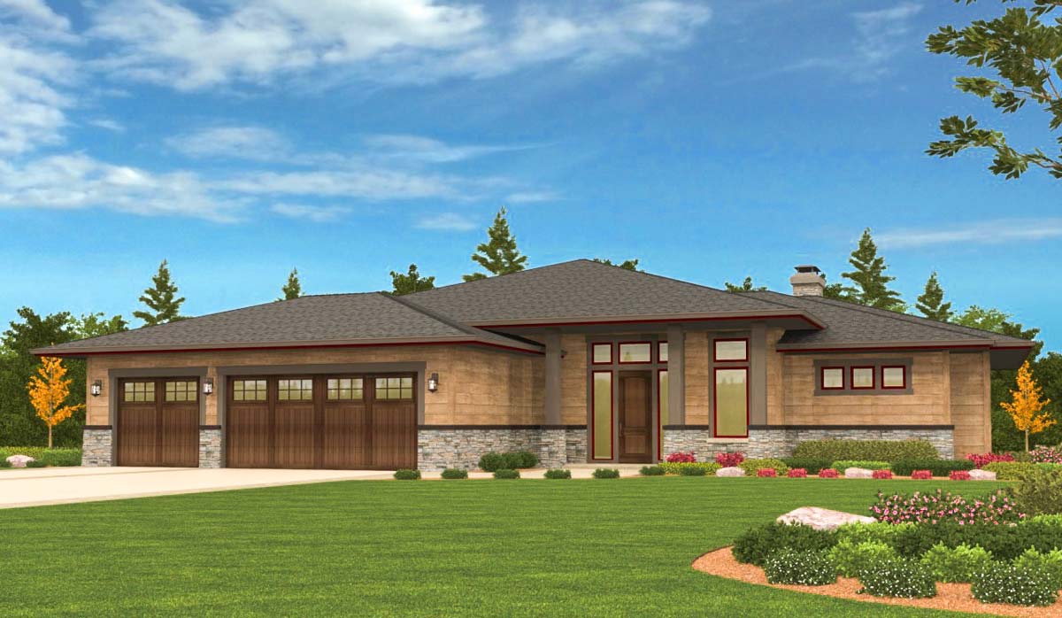 House plans with walkout basement