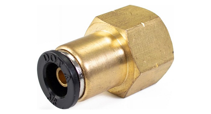 3 8 dot air line fittings
