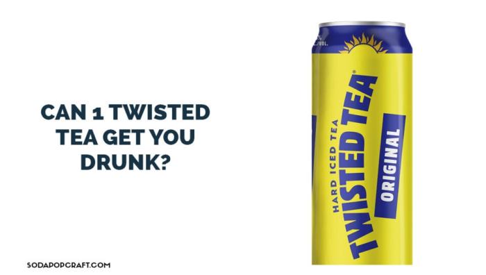How many calories in twisted tea