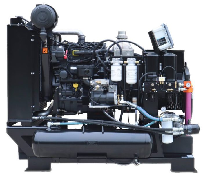 Air compressor gas gallon generator combo stage two ag2 30m sr14 subaru mi Gas air compressor generator