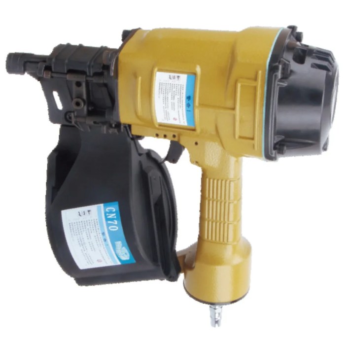 Coil air nailer gun