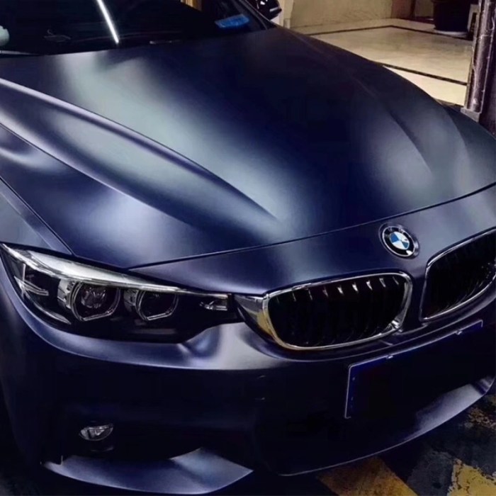 Midnight blue car