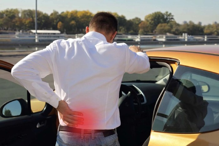 Can arthritis be caused by a car accident