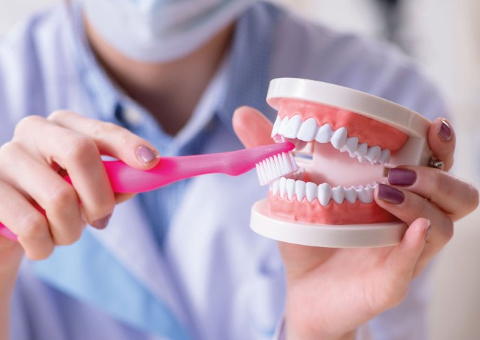 Teeth cleaning rate