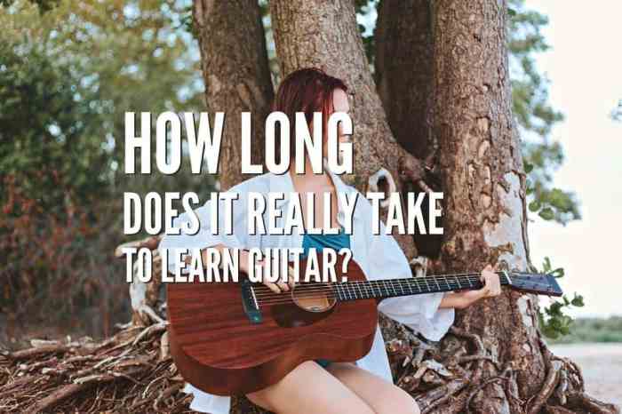 How long does it take to learn guitar
