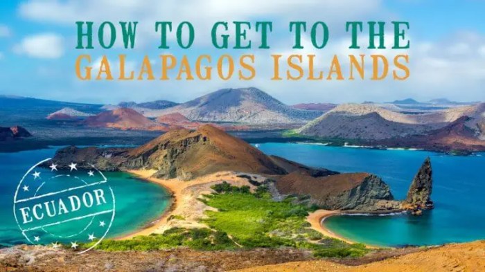 How to get to galapagos