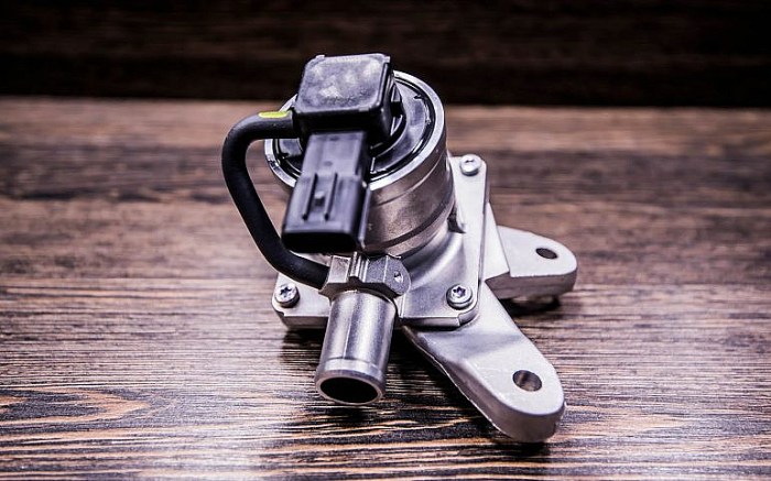 Remote idle air control valve