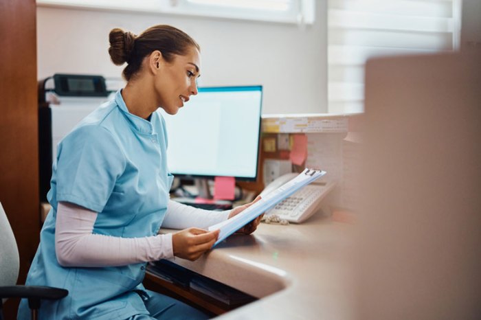 Receptionist medical job description slideshare