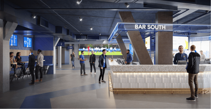 Seating plan stamford bridge