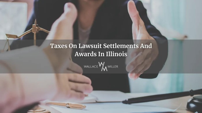 Taxes on $500 000 settlement