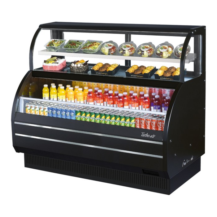 True open air merchandiser