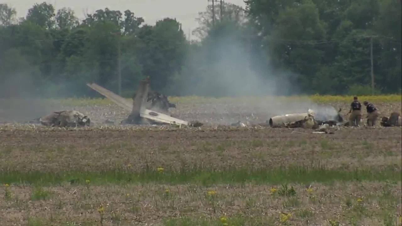 Plane crash indiana
