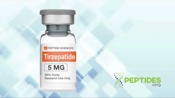 How many units is 2.5 mg of tirzepatide