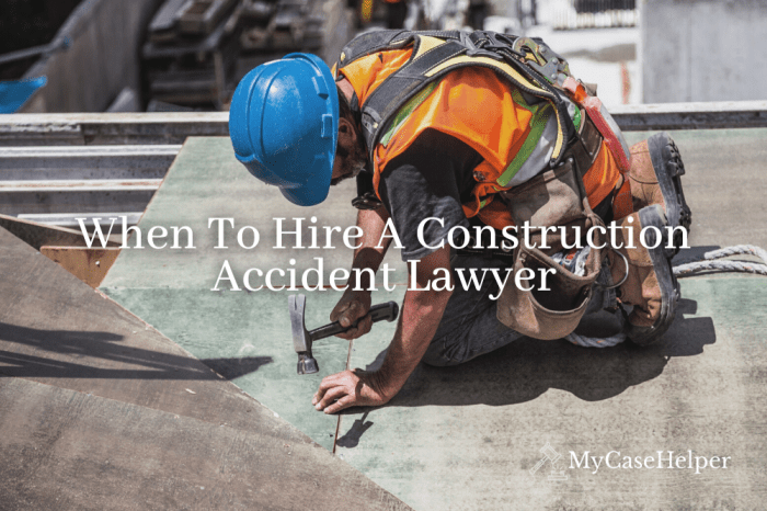 Construction site accident lawyer cleveland
