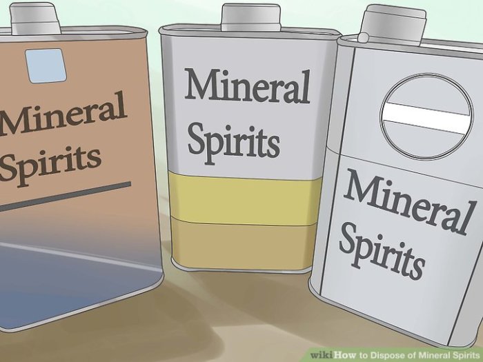 Mineral spirits dispose wikihow How to dispose of mineral spirits