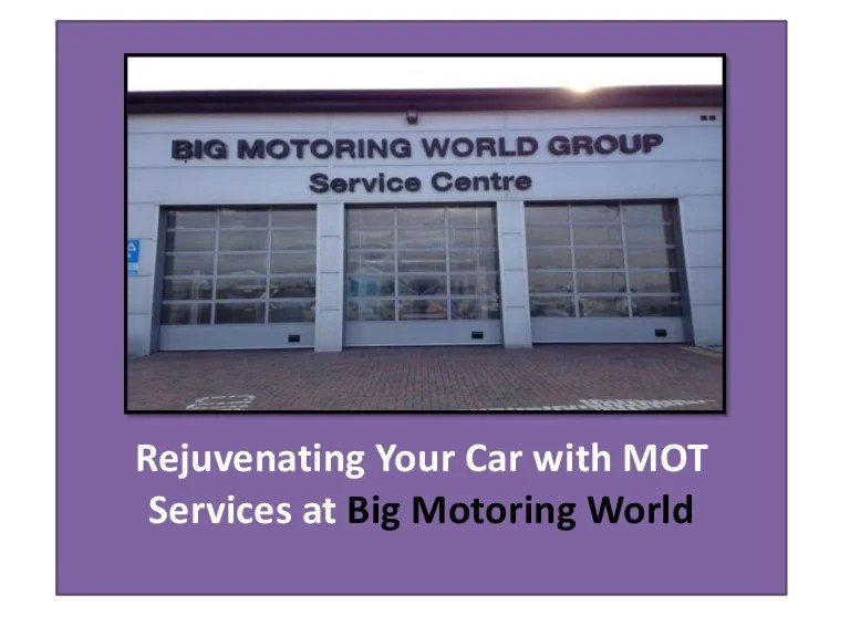 Motoring big world keeps their customers road Big motoring world warranty