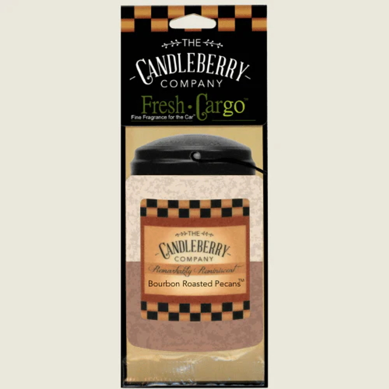 Bourbon car air freshener