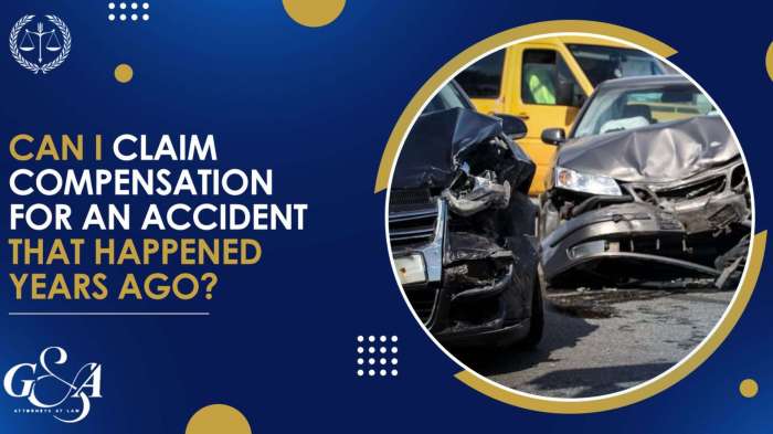 How long after an accident can you claim compensation