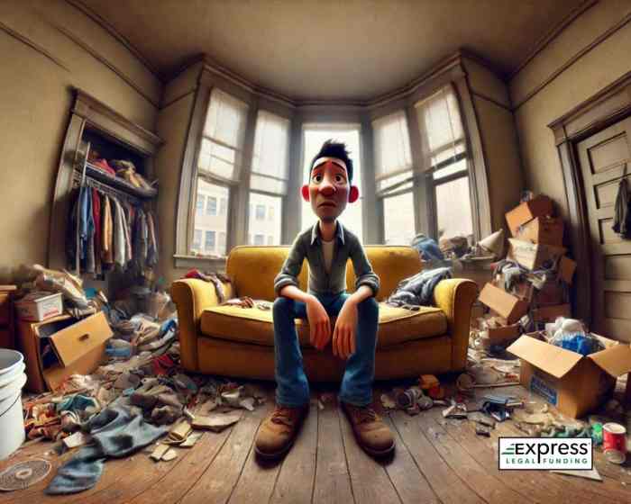 How much can i sue my landlord for emotional distress