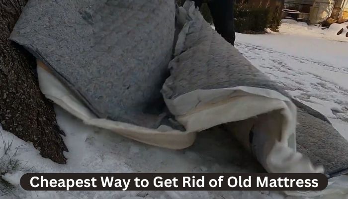 How to get rid of an old mattress