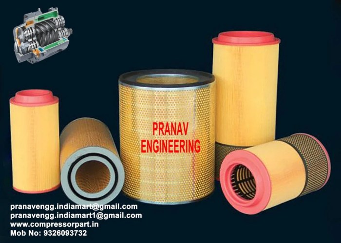3 stage air compressor filter