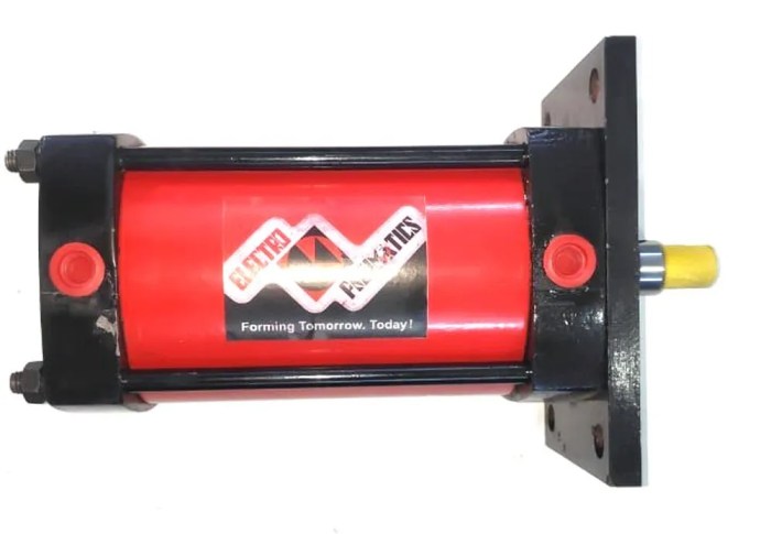 Heavy duty air cylinder