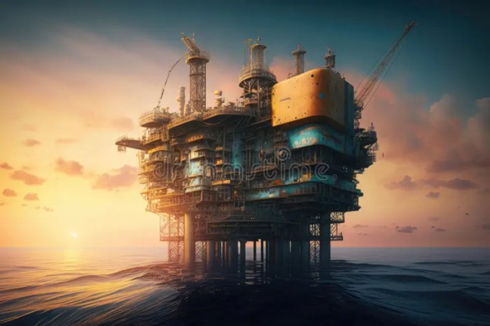 Petronius oil platform