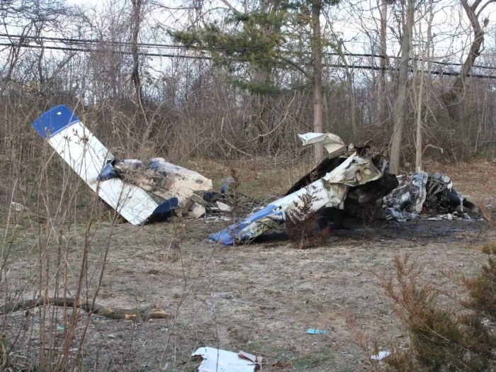 Plane neighborhood Nj plane crash