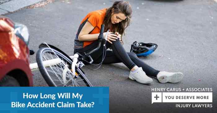 Bike accident recovery time