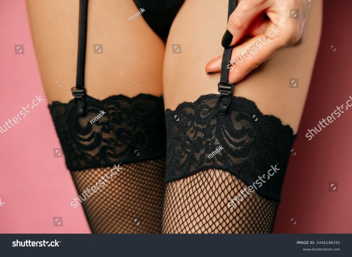 Garter belt stockings