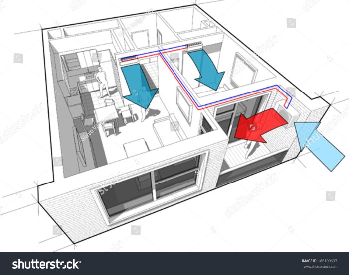 Residential air conditioner diagram
