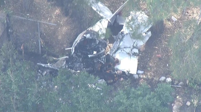 6 killed in Southern California plane crash identified Plane crash in california today
