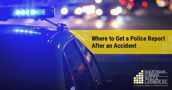 Can a police report be changed after an accident