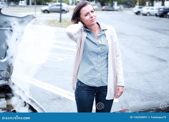 Feeling nauseous after car accident